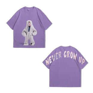 18. NEVER GROW UP : Oversize T-Shirt