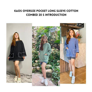 9. Oversize Sticth T-Shirt Long Sleeve