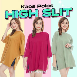 3. High Slit Oversize T-Shirt