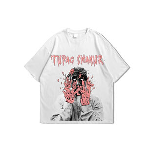 46. TUPAC SHAKUUR : Oversize T-Shirt