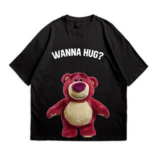31. LOTSO (hitam) : Oversize T-Shirt