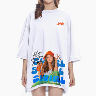 83. SWIRL : High Slit T-Shirt