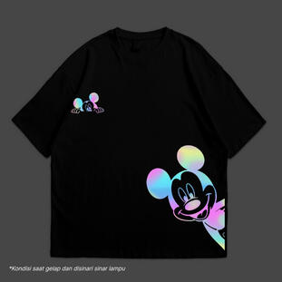 76. REFLEKTIF MICKEY : Oversize T-Shirt
