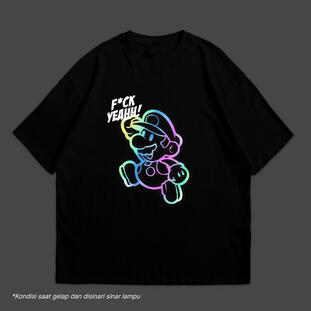 78. REFLEKTIF MARIO : Oversize T-Shirt