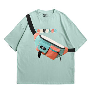 112. 3D POCKET TRAVELER OVERSIZE T-SHIRT
