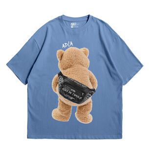111. TEDDY 3D POCKET OVERSIZE T-SHIRT