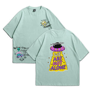 108. WE ARE NOT ALONE : Oversize T-Shirt